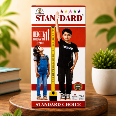 Standard Height Growth Syrup 270ml | Kids Growth Support