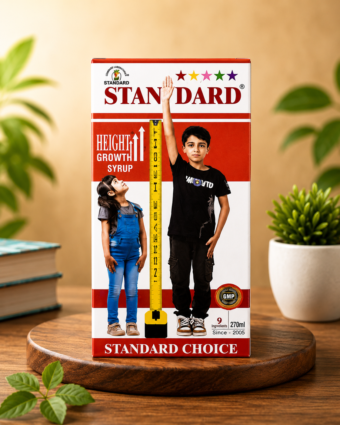 Standard Height Growth Syrup 270ml | Kids Growth Support