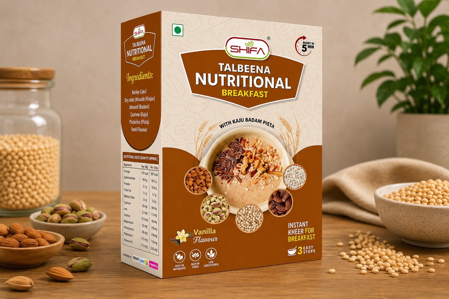 Shifa Talbeena Vanilla Flavour